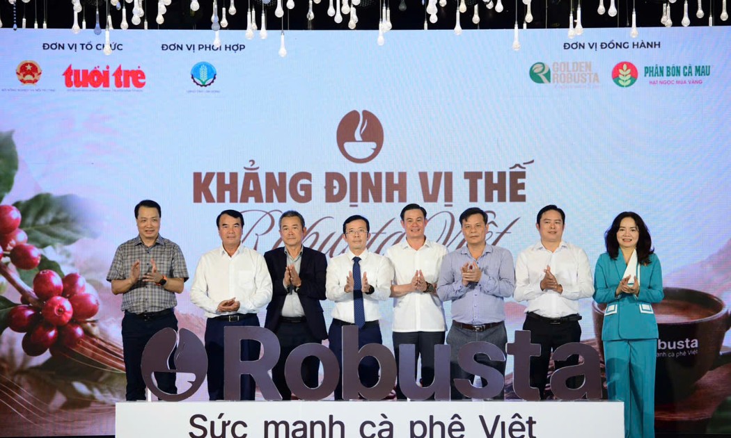 Hội thảo “Nâng chất Robusta Việt từ gốc” tại Lâm Đồng. Ảnh: PVCFC.