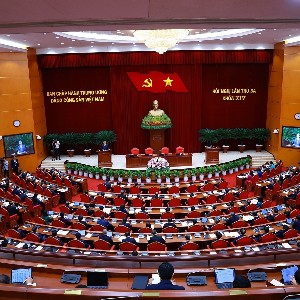Hội nghị Trung ương 3, Khóa XIV bế mạc - Ảnh: TTXVN