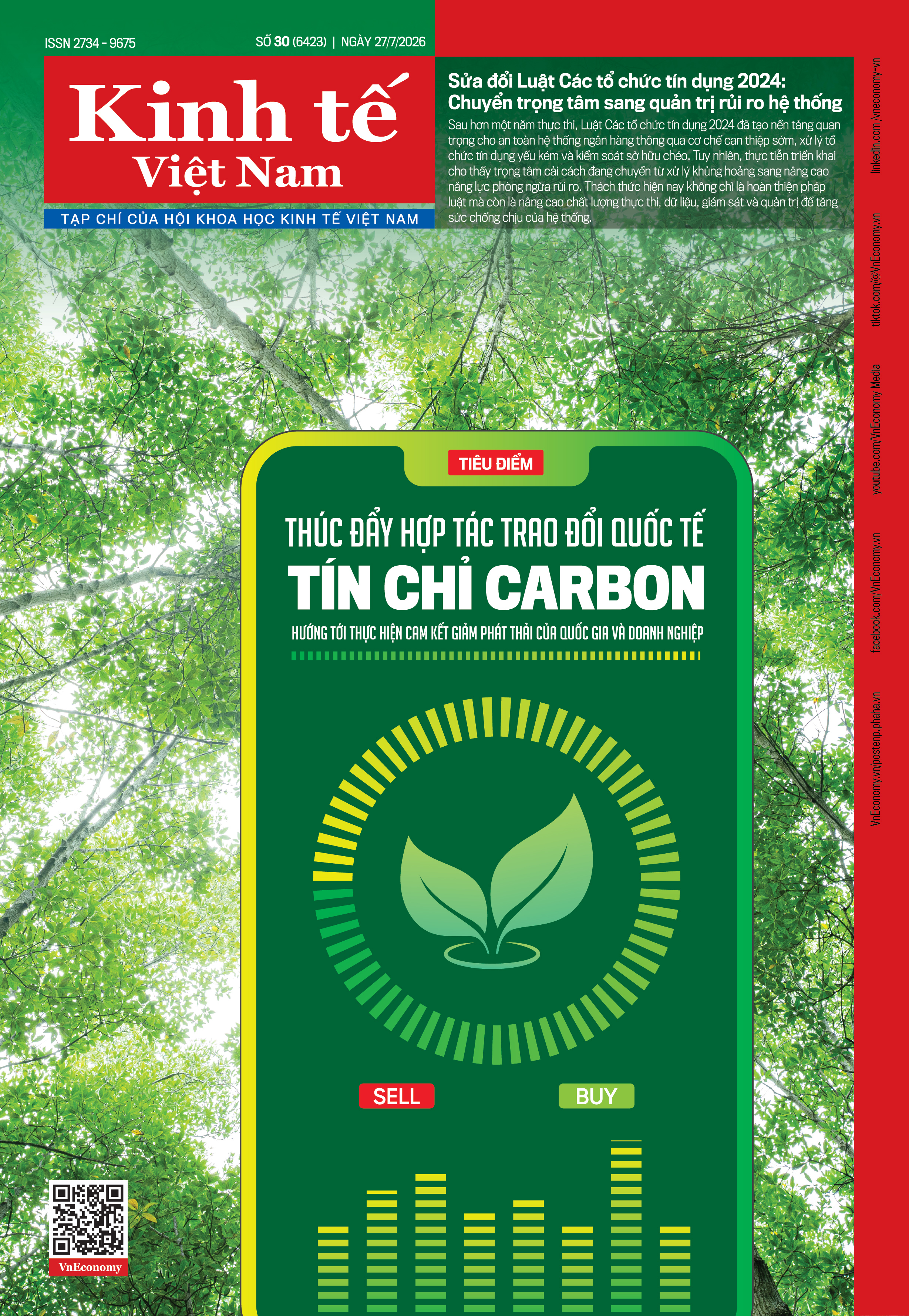 Tạp chí Kinh tế Việt Nam - số 30/2026
