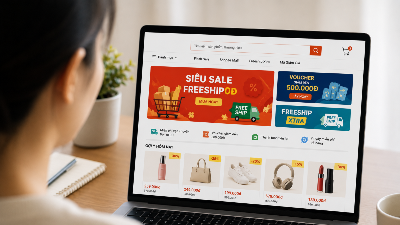 Vietnamese consumers spend at least $61 mln daily on online shopping