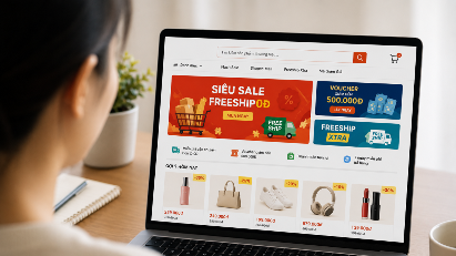 Vietnamese consumers spend at least $61 mln daily on online shopping