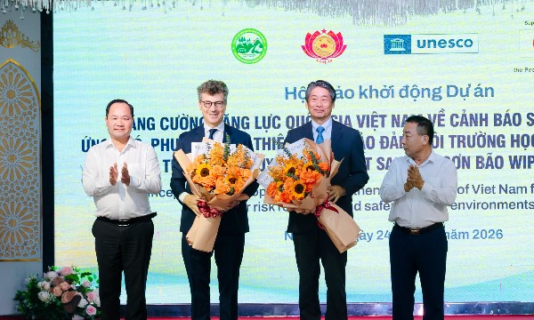 Hơn 530 nghìn USD hỗ trợ cảnh báo sớm thiên tại ở Nghệ An
