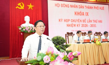 Thành phố Huế có tân chủ tịch