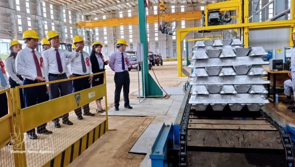 First made-in-Vietnam aluminum ingot products announced