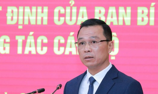 Ông Tô Anh Dũng, tân Chủ tịch UBND tỉnh Thanh Hóa. Ảnh: Minh Hiếu