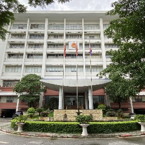 Trụ sở Bộ Y tế tại Hà Nội. Ảnh: Bộ Y tế.