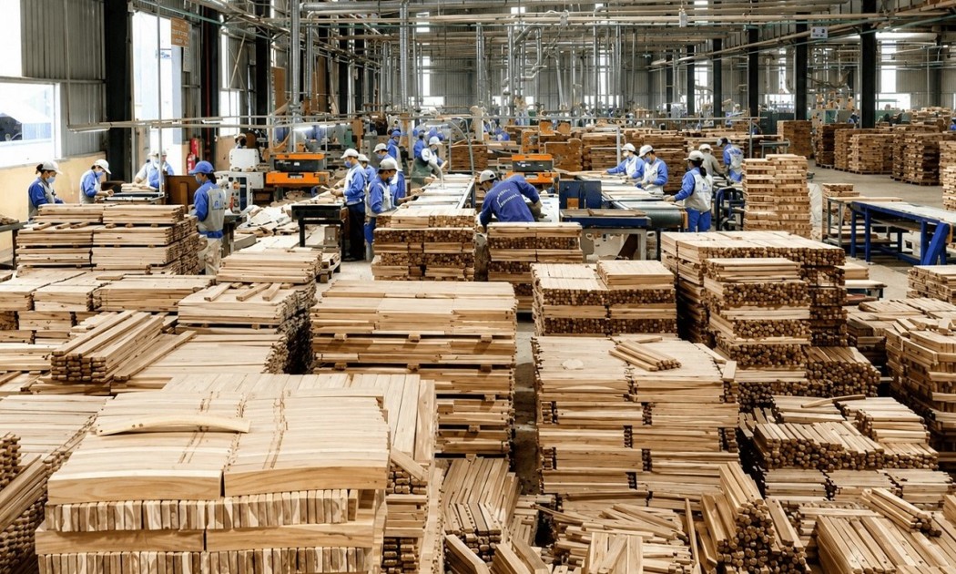 Ngành gỗ đặt mục tiêu đạt kim ngạch 25 tỷ USD xuất khẩu vào năm 2030. Ảnh: Trung tâm thông tin Công nghiệp và Thương mại.