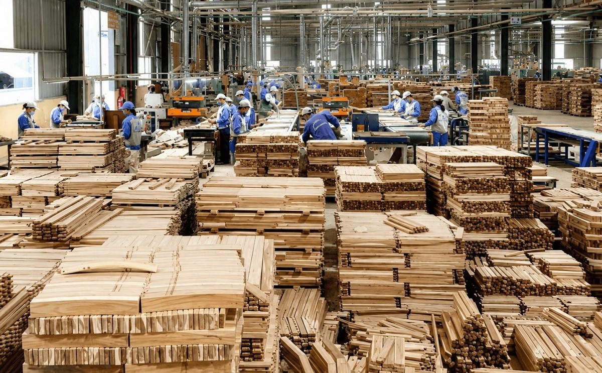Ngành gỗ đặt mục tiêu đạt kim ngạch 25 tỷ USD xuất khẩu vào năm 2030. Ảnh: Trung tâm thông tin Công nghiệp và Thương mại.