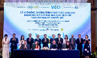 Ra mắt Chương trình CEO quốc tế Việt Nam – Singapore, thúc đẩy hợp tác doanh nghiệp trong khu vực. Ảnh: SV