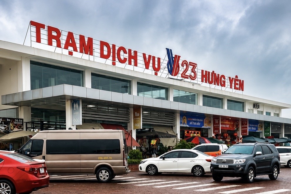Một trạm dừng nghỉ trên cao tốc. Ảnh: Dũng Huỳnh
