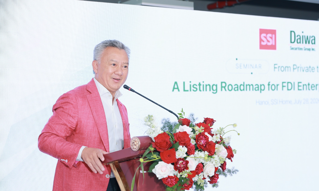 Ông Thomas Nguyễn, Giám đốc thị trường nước ngoài của SSI.
