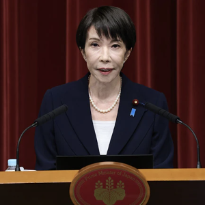 Thủ tướng Nhật Bản Sanae Takaichi - Ảnh: Asahi Shimbun.