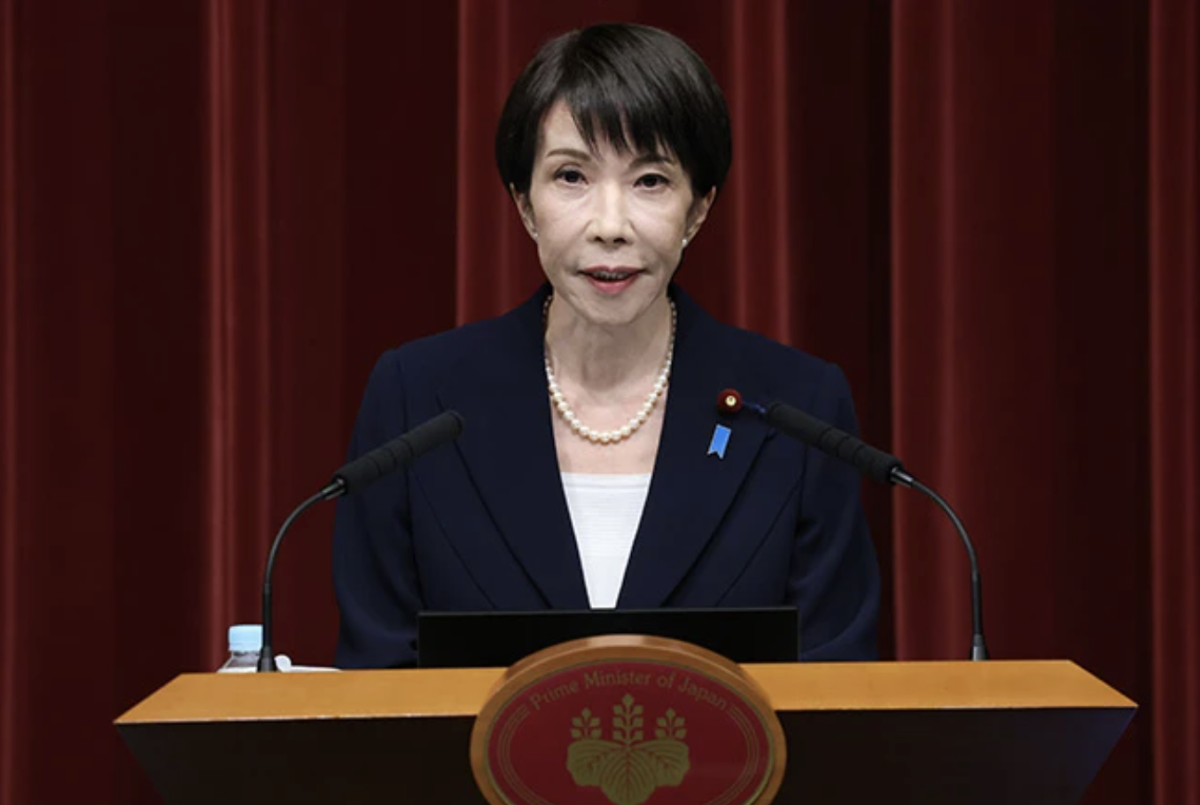 Thủ tướng Nhật Bản Sanae Takaichi - Ảnh: Asahi Shimbun.