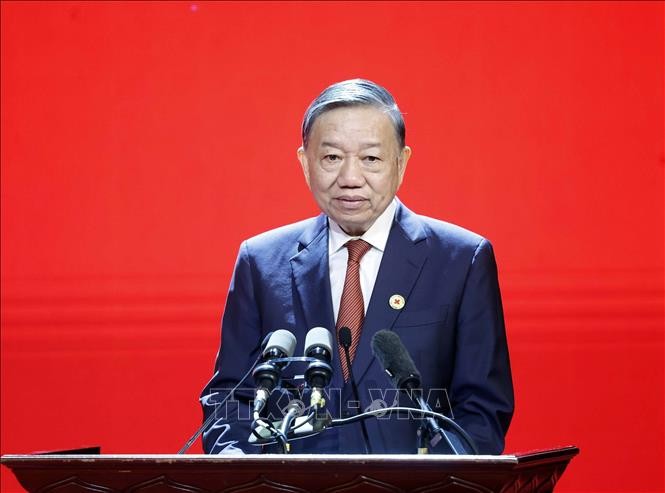 Tổng Bí thư, Chủ tịch nước Tô Lâm phát biểu chỉ đạo. Ảnh: Thống Nhất - TTXVN