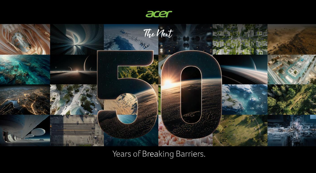 Lễ kỷ niệm năm nay diễn ra đúng vào dịp Acer tròn 50 năm hình thành và phát triển trong lĩnh vực công nghệ.