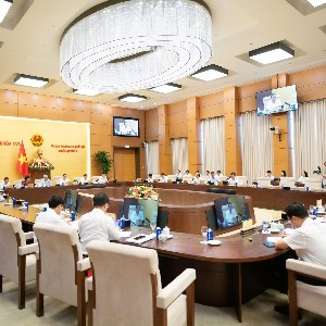 Toàn cảnh phiên họp. Ảnh: Quốc hội.