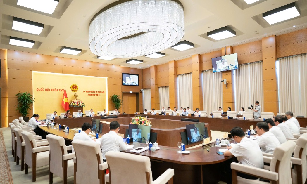 Toàn cảnh phiên họp. Ảnh: Quốc hội.