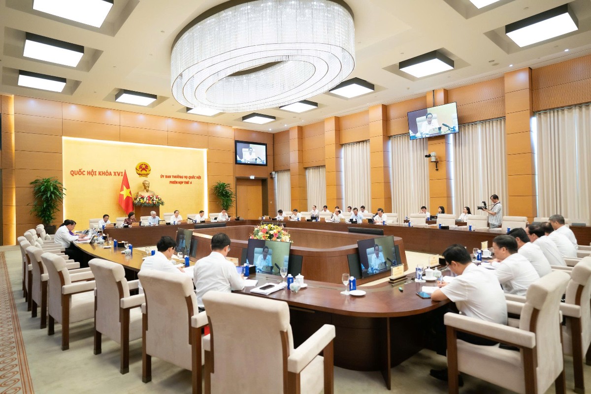 Toàn cảnh phiên họp. Ảnh: Quốc hội.