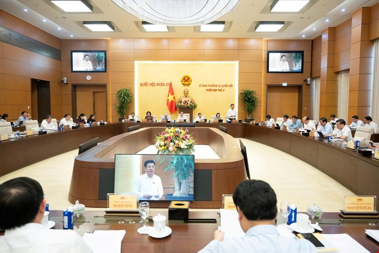 Quang cảnh phiên họp. Ảnh: Quốc hội.