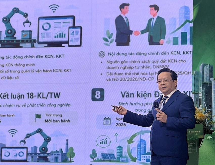 TS Nguyễn Đức Hiển: "Đồng Nai được xác định là một cực tăng trưởng quan trọng, đóng góp lớn vào mục tiêu chung của quốc gia". Ảnh: Nguyệt Hà.