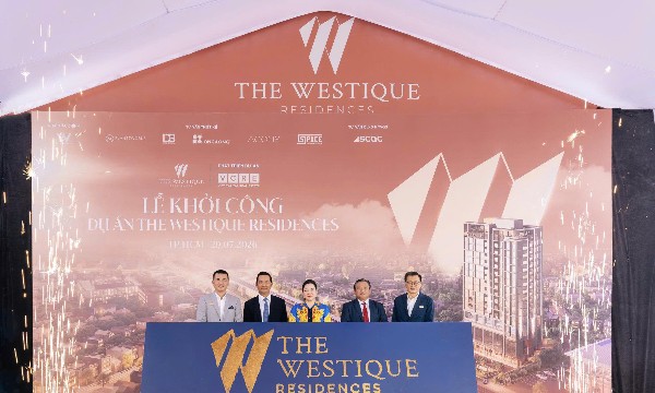 VCRE khởi công The Westique Residences: Tín hiệu mới cho dòng căn hộ boutique cao cấp khan hiếm tại khu Tây