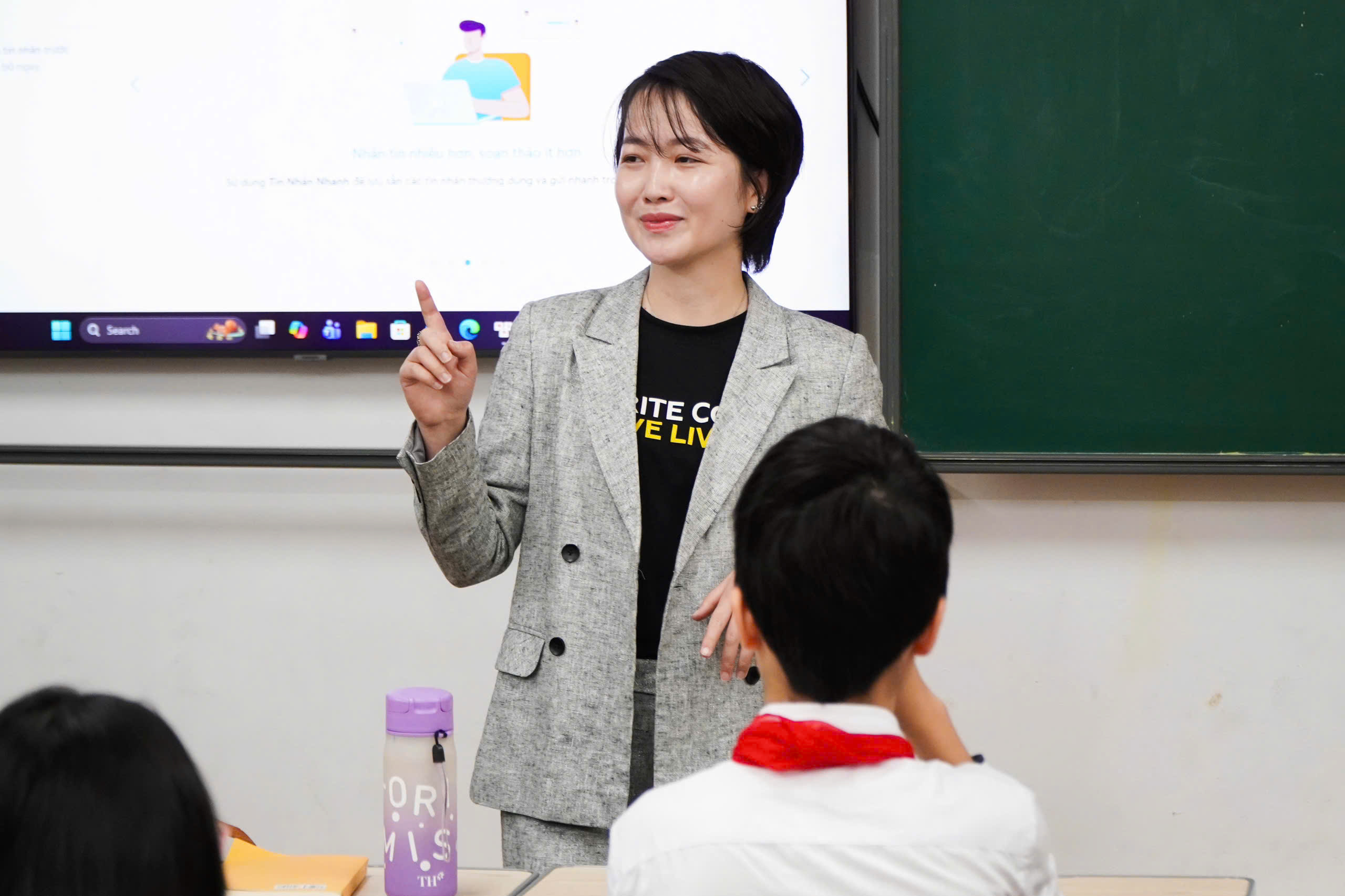 ThS. Haley Phan, chuyên gia nghiên cứu chiến lược Công nghệ và Giáo dục. Ảnh: NVCC
