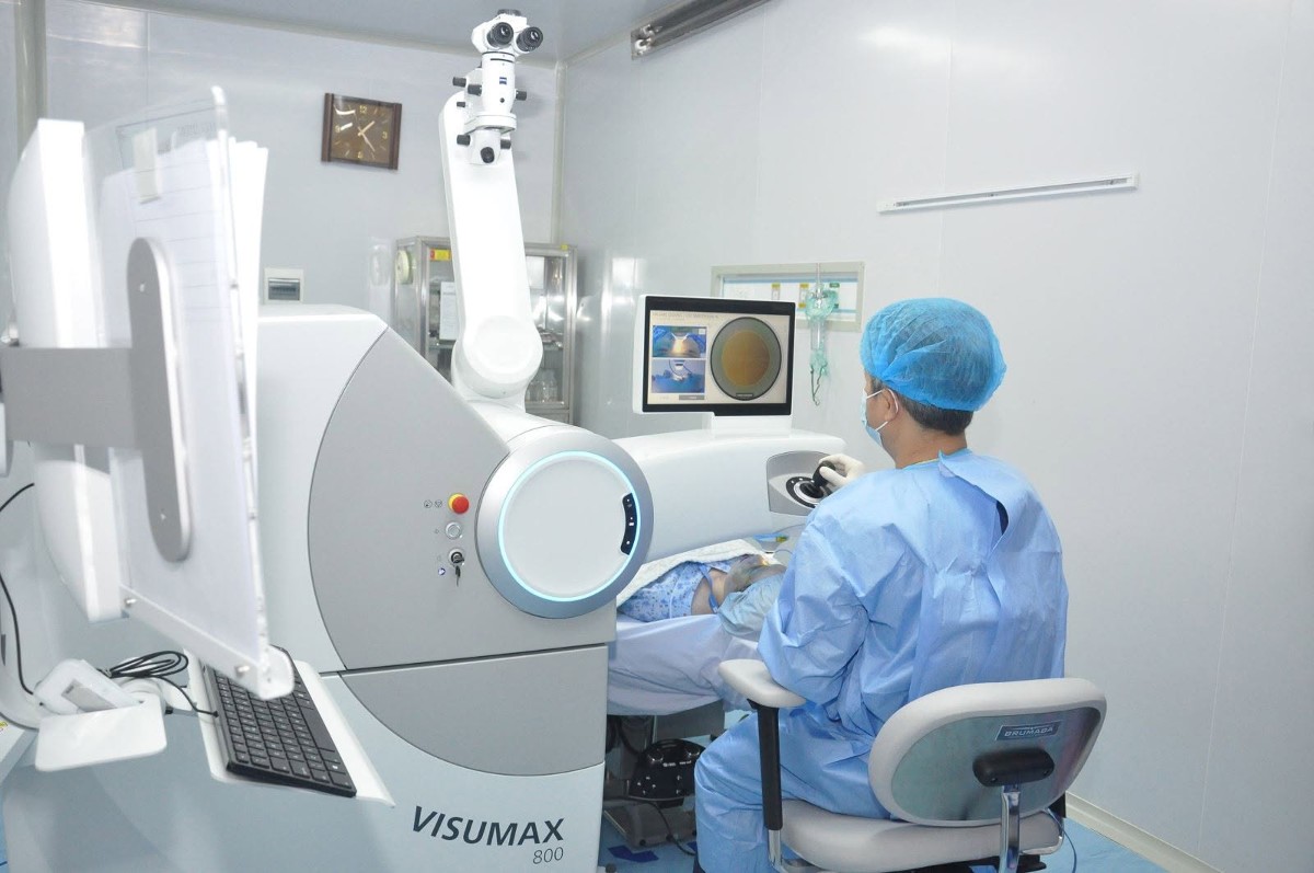 Ảnh: Trung tâm Phẫu thuật Khúc xạ, Bệnh viện Mắt Trung ương