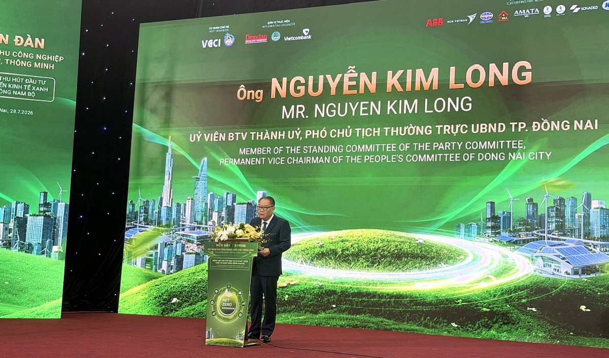 Ông Nguyễn Kim Long: "Đồng Nai sở hữu nhiều lợi thế về vị trí địa lý, quỹ đất và hạ tầng giao thông đang ngày càng hoàn thiện...". Ảnh: Nguyệt Hà.