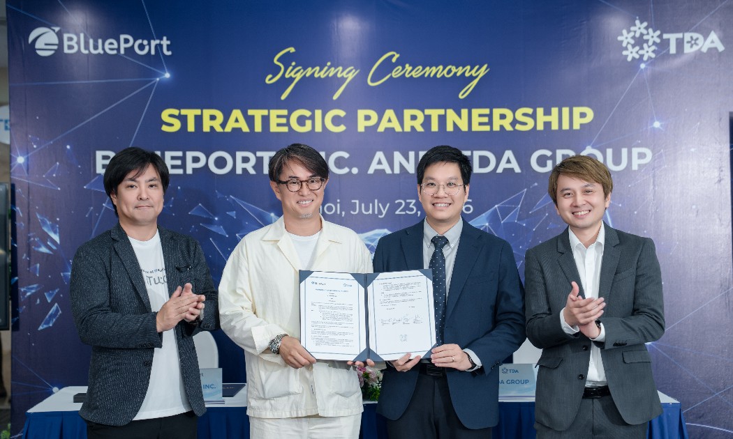 TDA Group và BluePort, Inc. (Nhật Bản) đã chính thức ký kết Biên bản hợp tác chiến lược