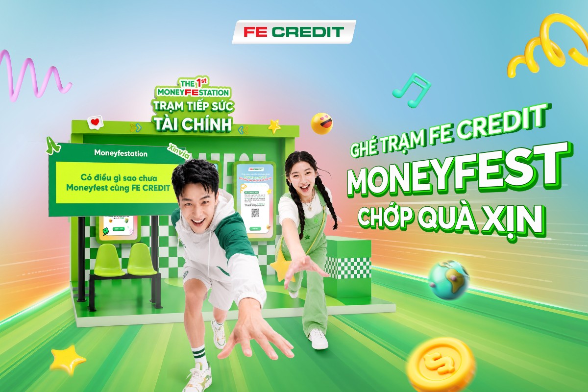 Đừng bỏ lỡ cơ hội tham gia “Lễ hội Moneyfest” tài chính đầu tiên. Ảnh: FE CREDIT.