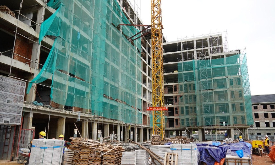 Tỉnh Quảng Trị đang đẩy nhanh tiến độ các dự án nhà ở xã hội. Ảnh: Tiến Nhất