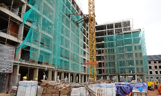 Tỉnh Quảng Trị đang đẩy nhanh tiến độ các dự án nhà ở xã hội. Ảnh: Tiến Nhất