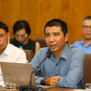 ThS. Nguyễn Bình Minh, Ủy viên Ban Chấp hành Hiệp hội Thương mại điện tử Việt Nam. Ảnh: Tri Phong.