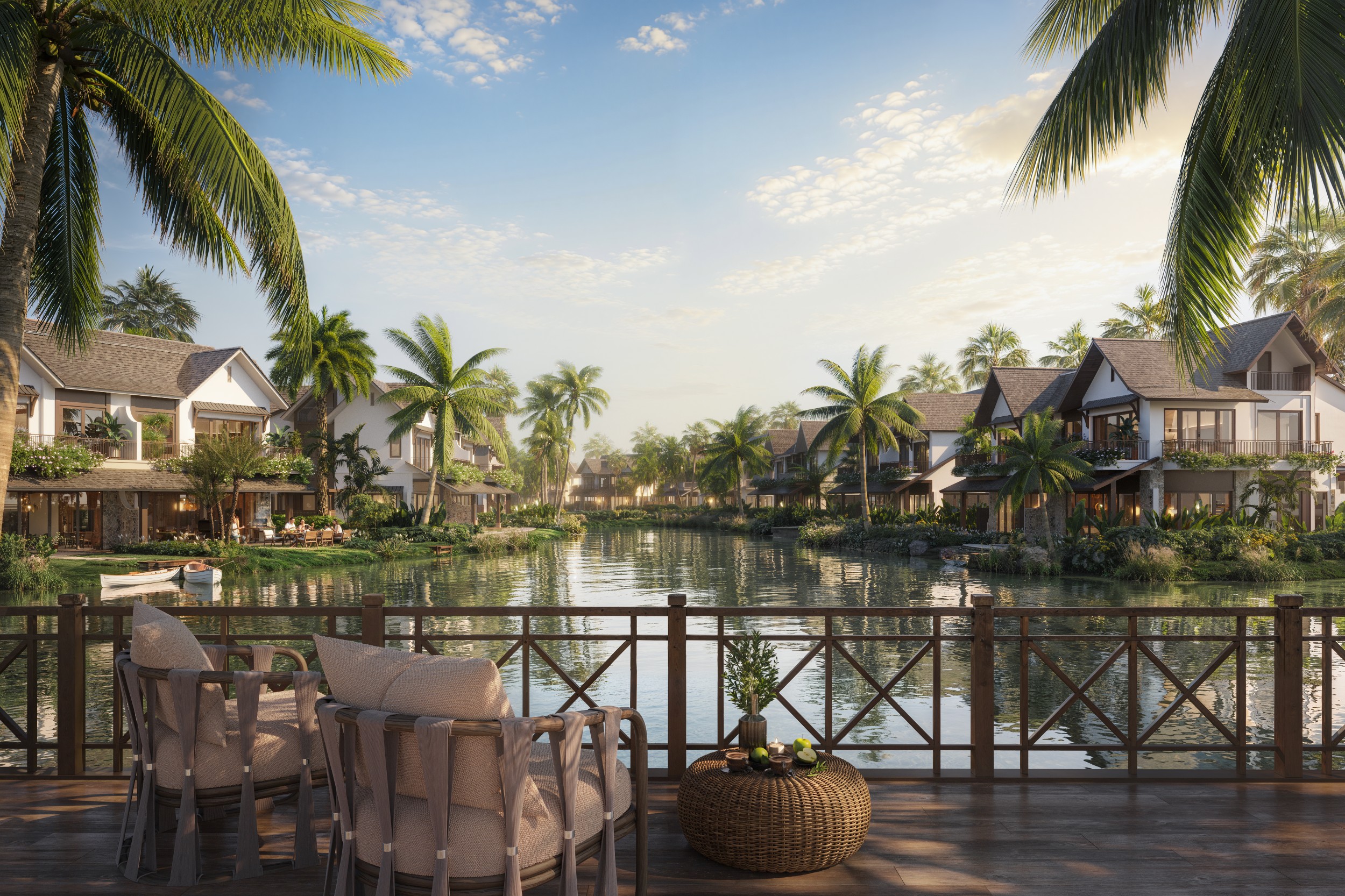 The Palm Island chính thức ra mắt, hoàn thiện Đảo Châu Âu. Ảnh: Phong Anh.