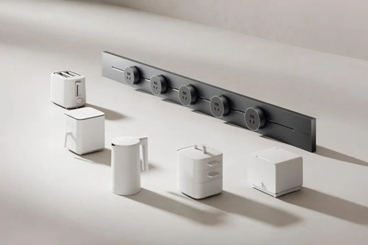 Xiaomi vừa chính thức công bố hệ thống ổ cắm điện cho nhà thông minh Track Power. Ảnh: FPT shop