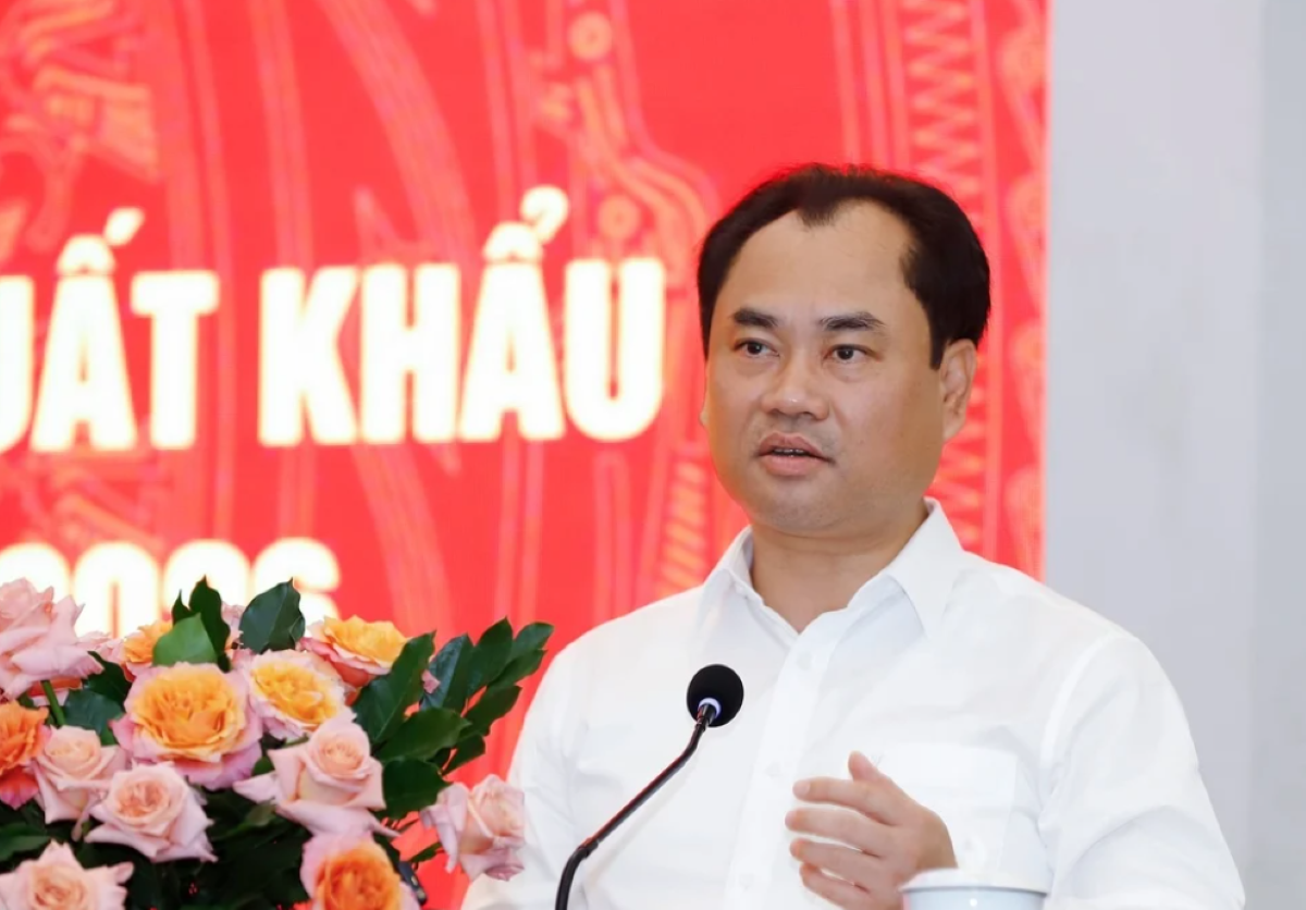 Bộ trưởng Trịnh Việt Hùng: "Lấy nhu cầu thị trường làm căn cứ tổ chức lại sản xuất". Ảnh: Khương Trung.