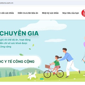 Trang chủ website Ajinomoto Sức khỏe gia đình Việt tại địa chỉ www.suckhoegiadinhviet.ajinomoto.com.vn