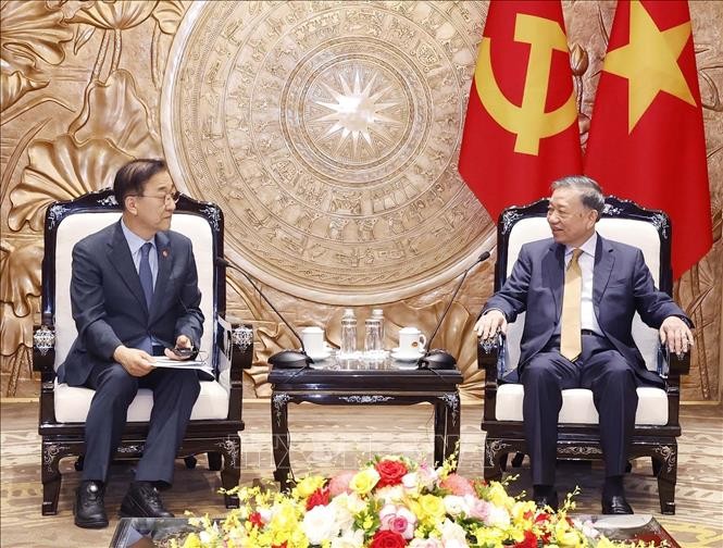 Tổng Bí thư, Chủ tịch nước Tô Lâm tin tưởng chuyến thăm sẽ góp phần thúc đẩy hợp tác kinh tế giữa hai nước, qua đó làm sâu sắc hơn quan hệ Đối tác chiến lược toàn diện Việt Nam - Hàn Quốc. Ảnh: TTXVN