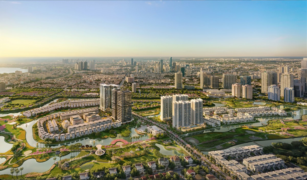 Đại công viên Ciputra Central Park. (Ảnh: The Windsor Collection).