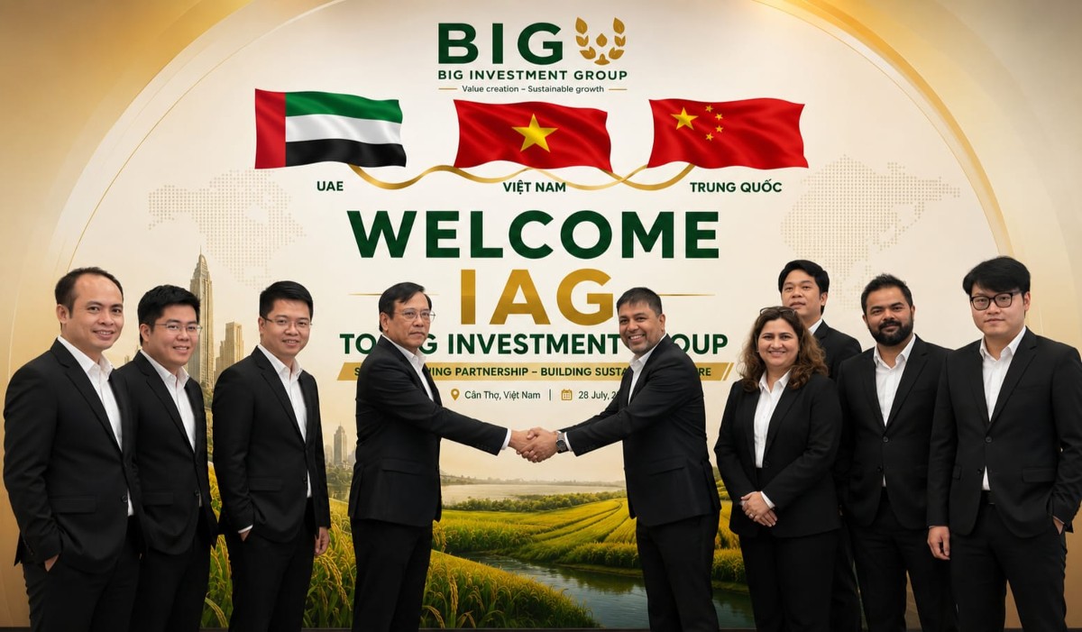 Ban lãnh đạo Tập đoàn BIG kết nối và làm việc với các đối tác xuất khẩu lớn ở UAE và Trung Quốc. Ảnh: BIG.
