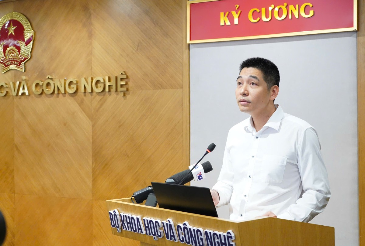 Ông Nguyễn Văn Thuật, Phó Vụ trưởng Vụ Kinh tế số và Xã hội số, Bộ Khoa học và Công nghệ. Ảnh:MST.
