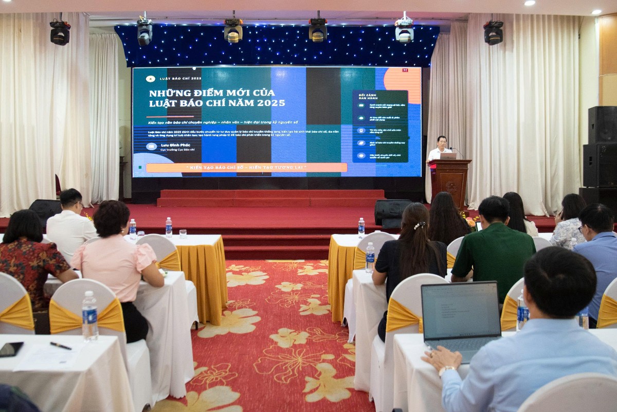 Quang cảnh Hội nghị tập huấn. Ảnh: Như Nguyệt.