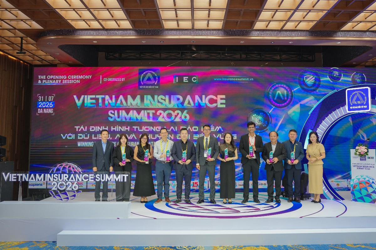 Hội nghị Cấp cao Bảo hiểm Việt Nam diễn ra tại Đà Nẵng vào ngày 31/7. Ảnh: IEC Group