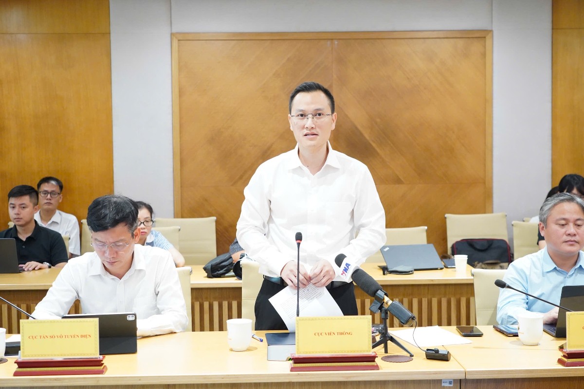 Ông Nguyễn Anh Cương, Phó Cục trưởng Cục Viễn thông, Bộ Khoa học và Công nghệ. Ảnh:MST.