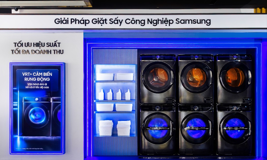 Giặt sấy công nghiệp đang trở thành dịch vụ thiết yếu tại nhiều đô thị lớn của Việt Nam.