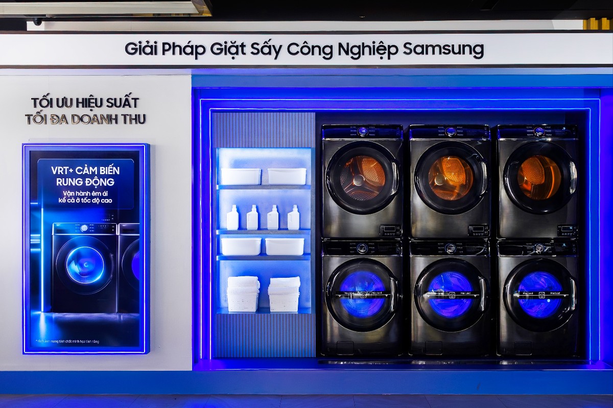 Giặt sấy công nghiệp đang trở thành dịch vụ thiết yếu tại nhiều đô thị lớn của Việt Nam.