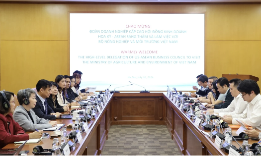 Toàn cảnh buổi làm việc. Ảnh: mae.gov.vn / Phương Linh