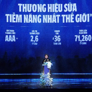 Sau 50 năm, Vinamilk không chỉ dẫn đầu trong nước mà còn ghi dấu trên bảng xếp hạng các thương hiệu sữa giá trị nhất thế giới.