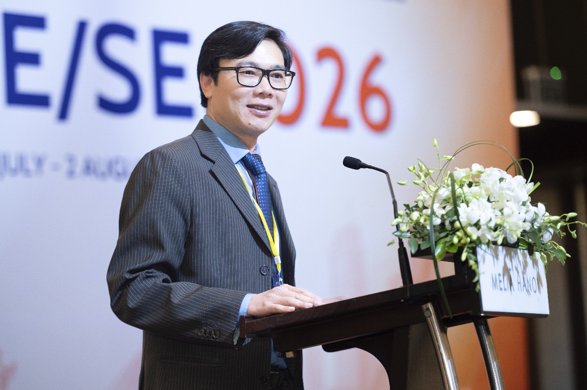 GS. Nguyễn Đức Khương, Đại học Cambridge, Chủ tịch AVSE Global cho rằng chìa khóa để đưa chính sách đi vào đời sống và phát huy hiệu quả chính là một hệ sinh thái dữ liệu quốc gia. Ảnh: BTC.