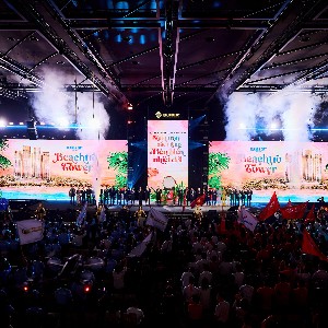 Hơn 3000 chuyên viên kinh doanh tham dự sự kiện kick-off dự án Blanca City. Ảnh:Minh Khánh.
